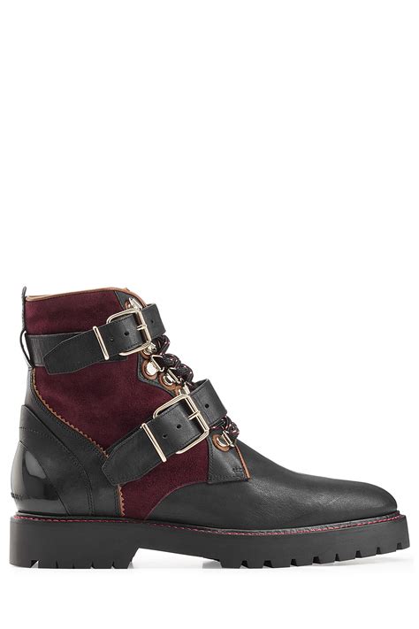 burberry leather boots suede|burberry shoes official website.